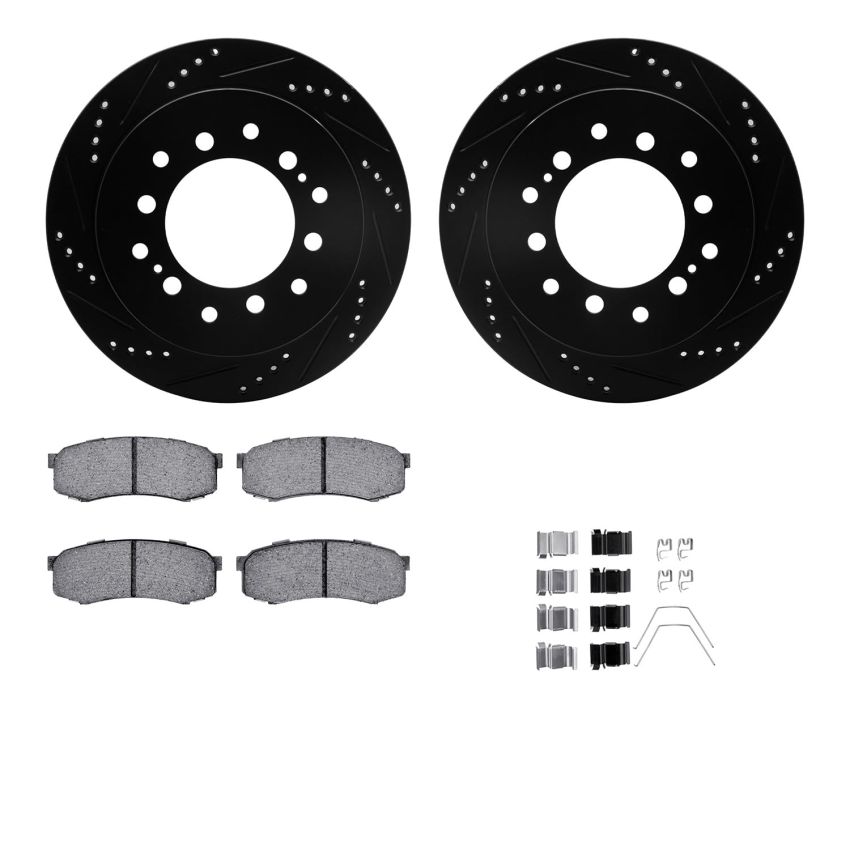 Dynamic Friction 8512-76099 Rotor Kit