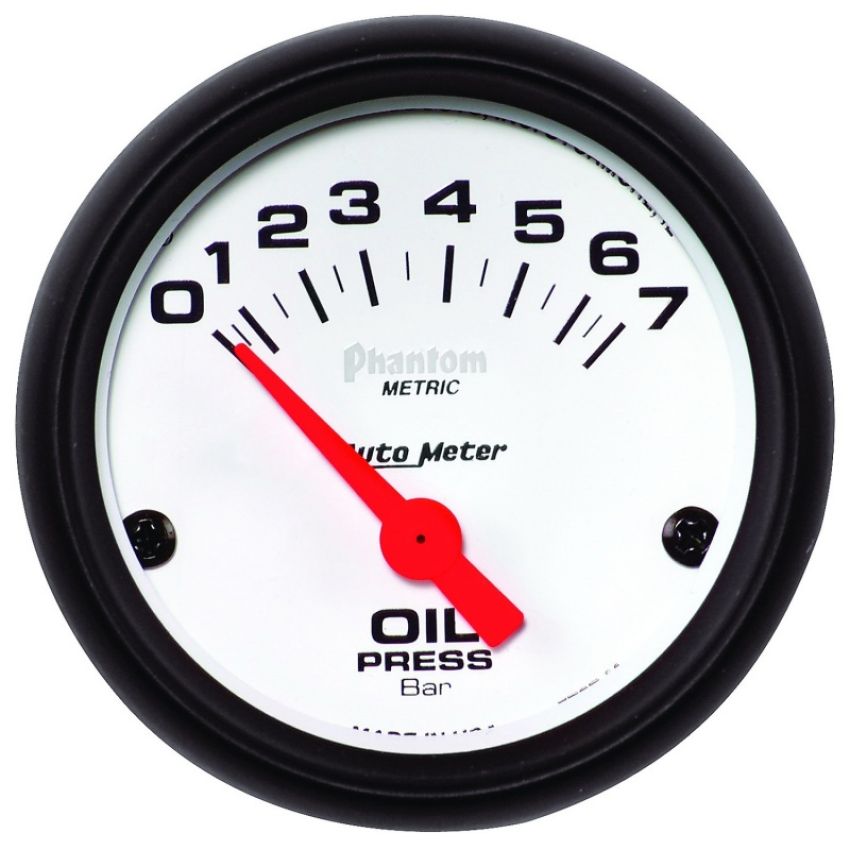 AutoMeter 5727-M GAUGE, OIL PRESSURE, 2 1/16