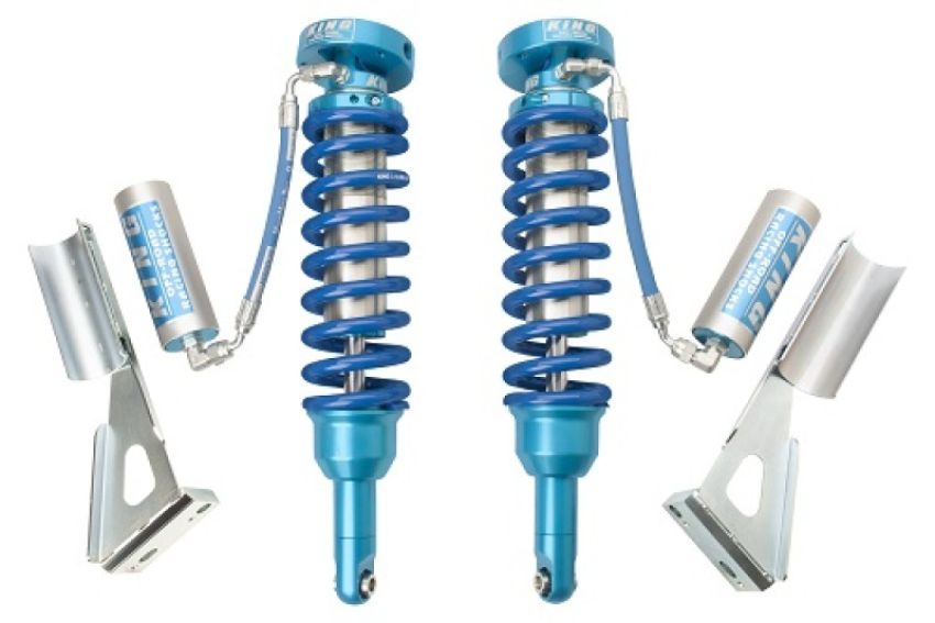 King Shocks 25001-119-EXT 2005+ Toyota Tacoma (6 Lug) Front 2.5 Dia Remote Reservoir Coilover (Pair)