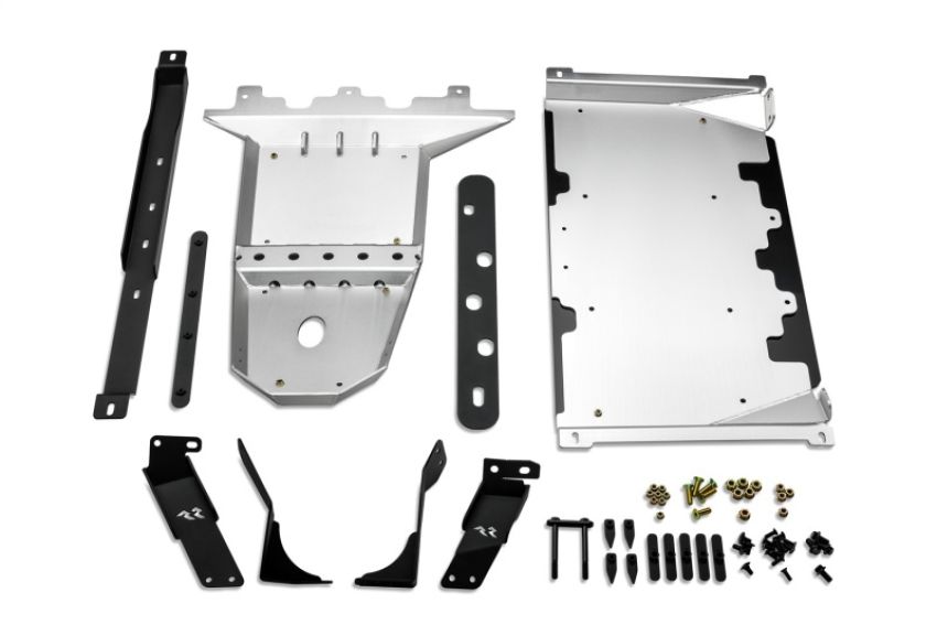 Rugged Ridge 18003.52 18-23 Jeep Wrangler JLU 4dr Alum. Skid Plate for Engine/Trans - Tex. Blk