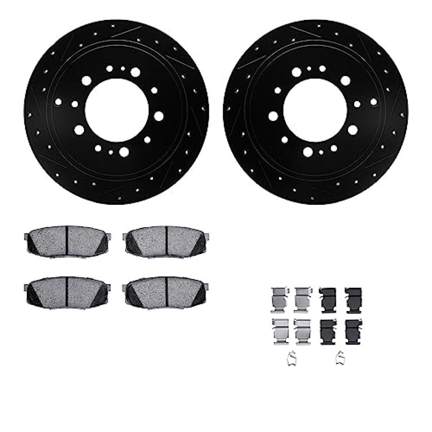 Dynamic Friction 8412-76020 Rotor Kit