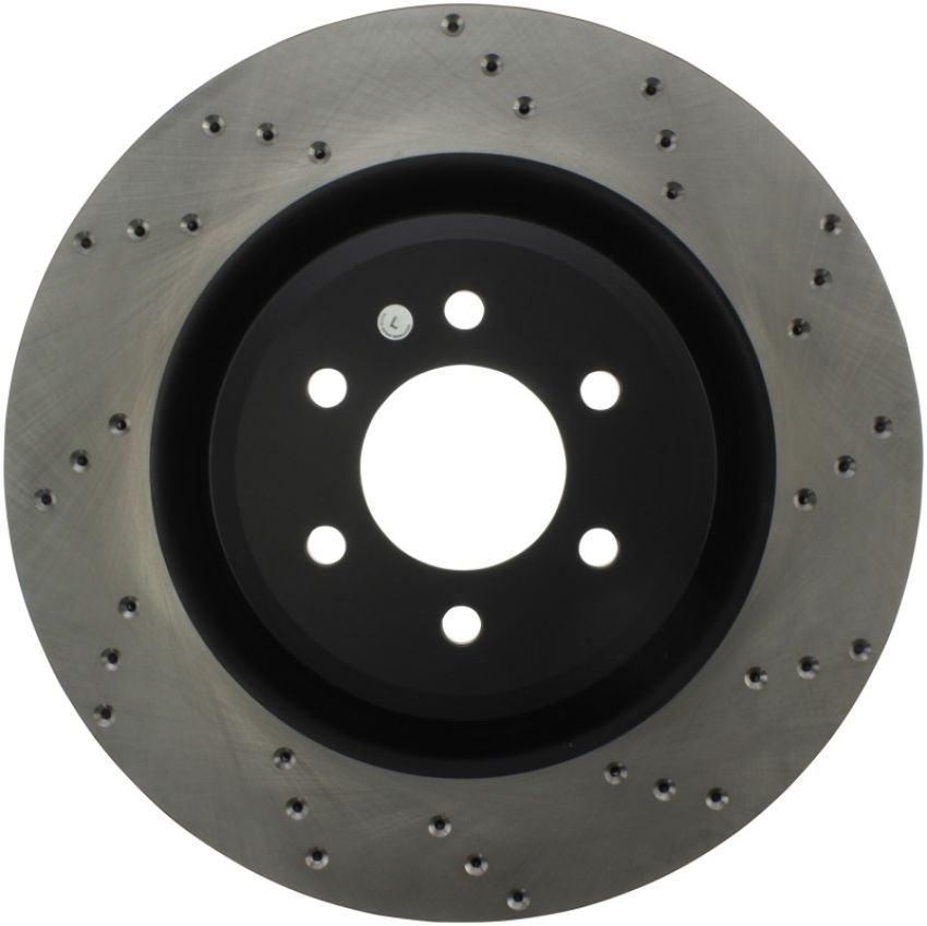 Stoptech 128.63055L Drilled Sport Brake Rotor