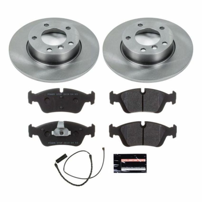 PowerStop TDSK590 Track Day Spec High-Performance Brake Pad and Rotor Kit