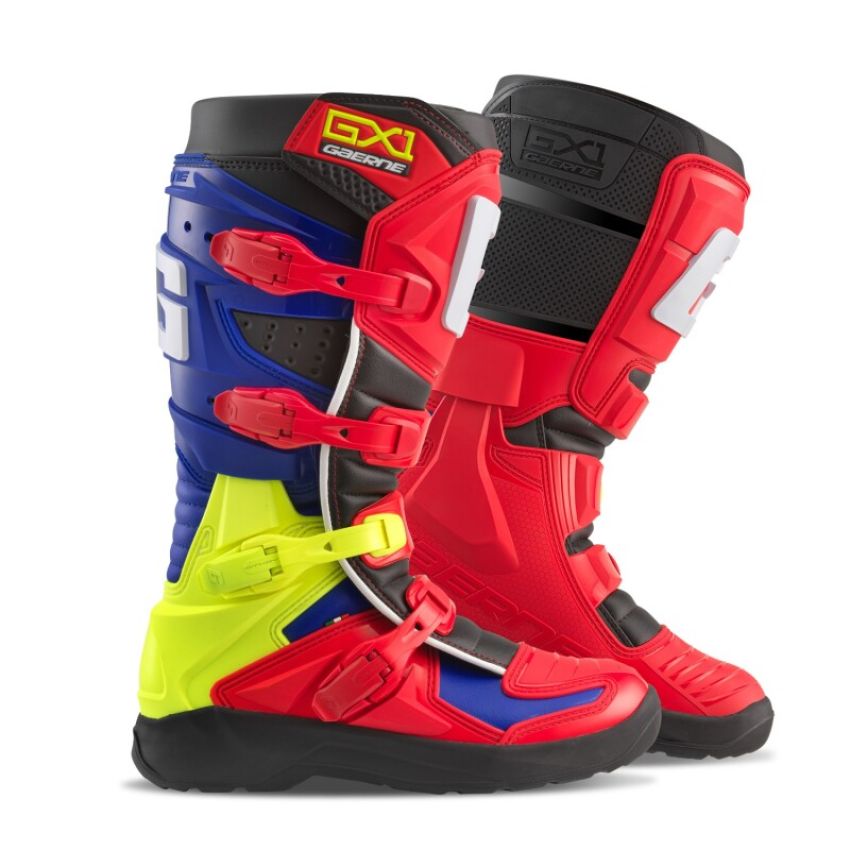 Gaerne 2193-035-10 GX1 Evo Boot Red Multi Size - 10