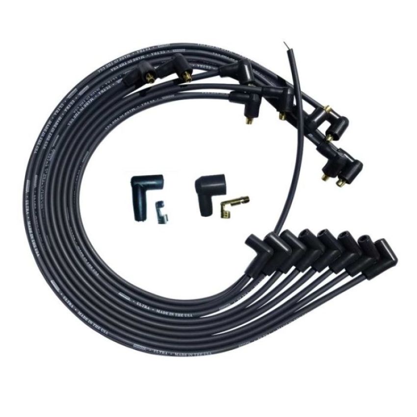 MOROSO MOR51029 Ultra Plug Wire Set SBC Under V/C Black