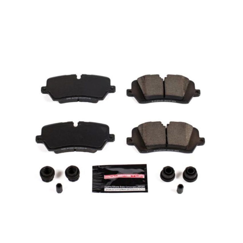 PowerStop Z23-1692 PowerStop - Z23 Daily Driver Carbon-Fiber Ceramic Brake Pads with Hardware Kit