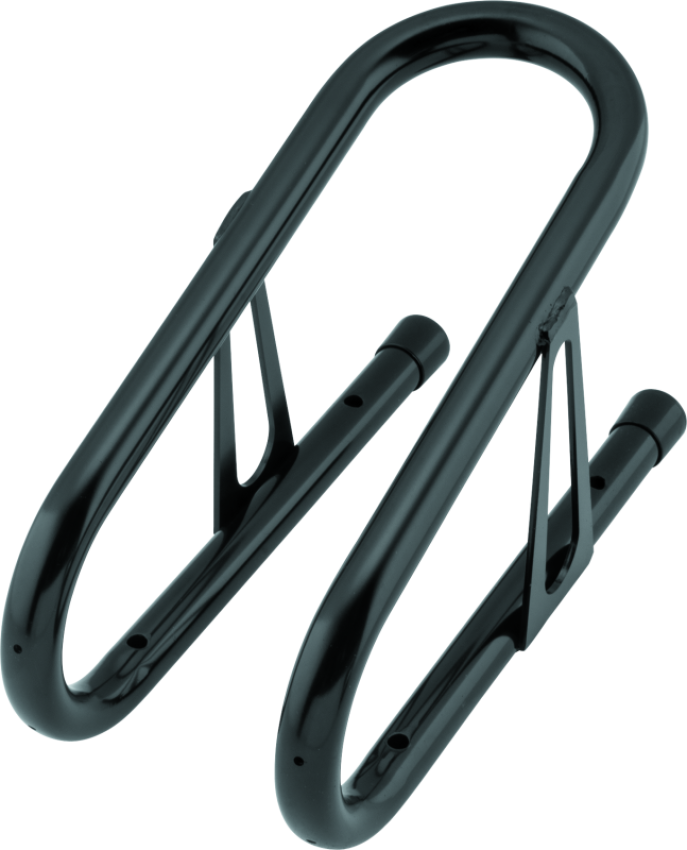 BikeMaster 152272 3-1/2in Wheel Chock - Black