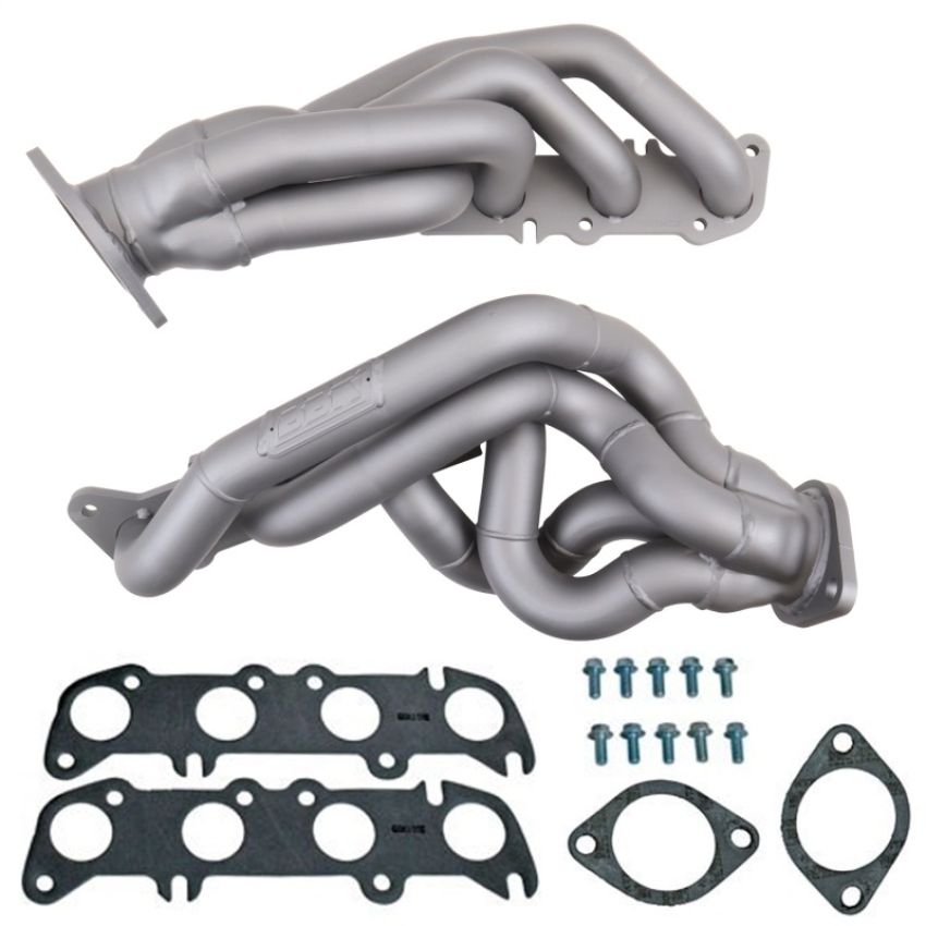 BBK Performance Parts 1632 2011-2014 MUSTANG GT 1-3/4 TUNED LENGTH EXHAUST HEADERS (TITANIUM CERAMIC)