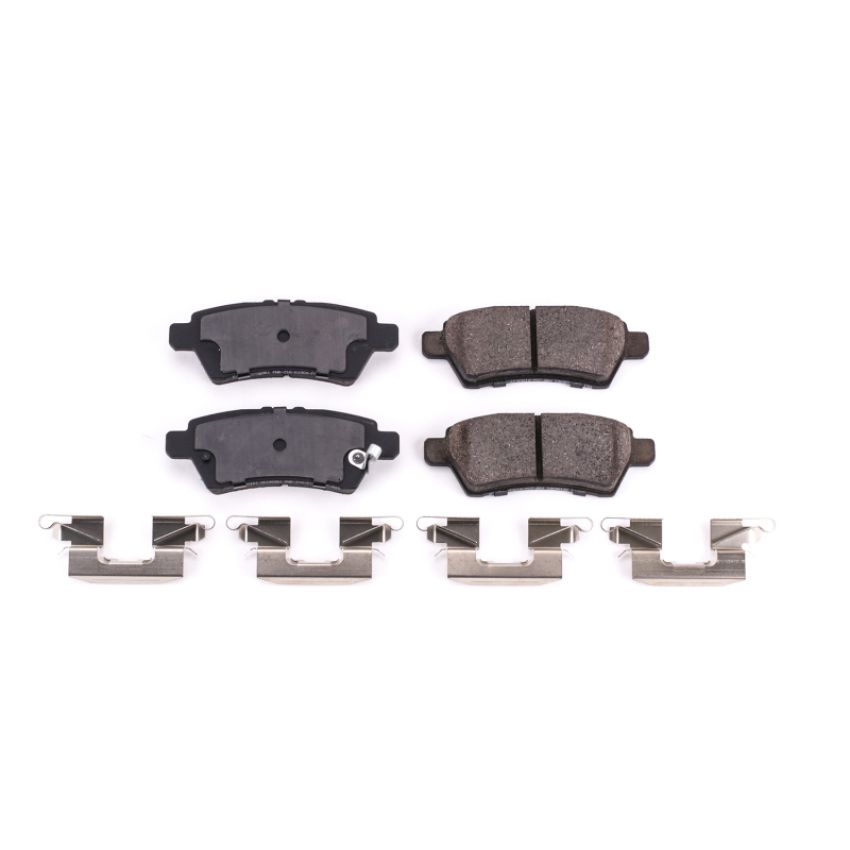 PowerStop 17-1101 PowerStop - Z17 Low-Dust Ceramic Brake Pads with Hardware