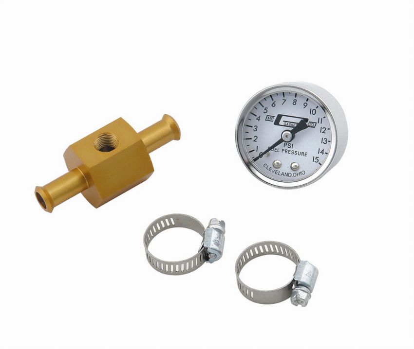 MR. GASKET MRG1560 In-Line Fuel Press Gauge