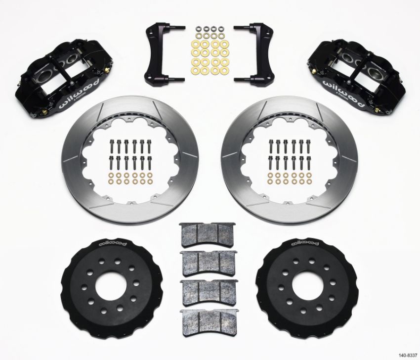 Wilwood 140-8337 Narrow Superlite 6R Front Hat Kit 12.88in 88-93 Corvette C4