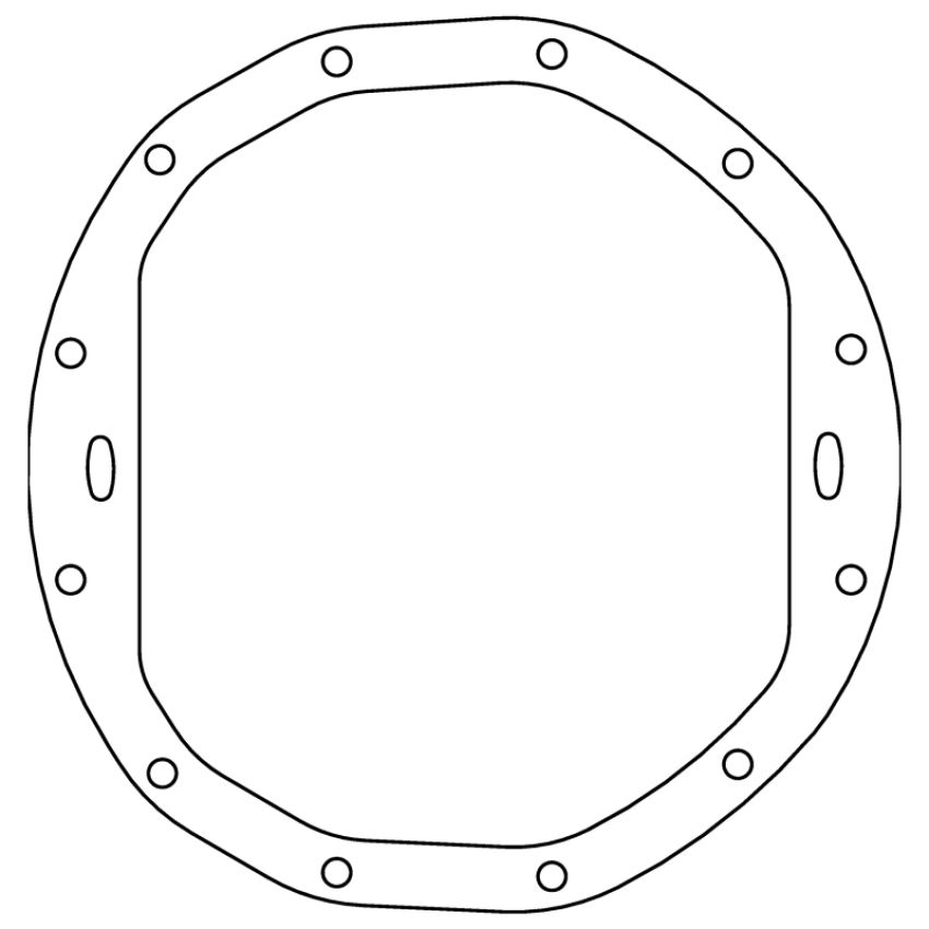 Cometic Gasket C15228FC Cometic GM 8.875in .060in Fiber Differential Cover Gasket - 12 Bolt - Passenger Car