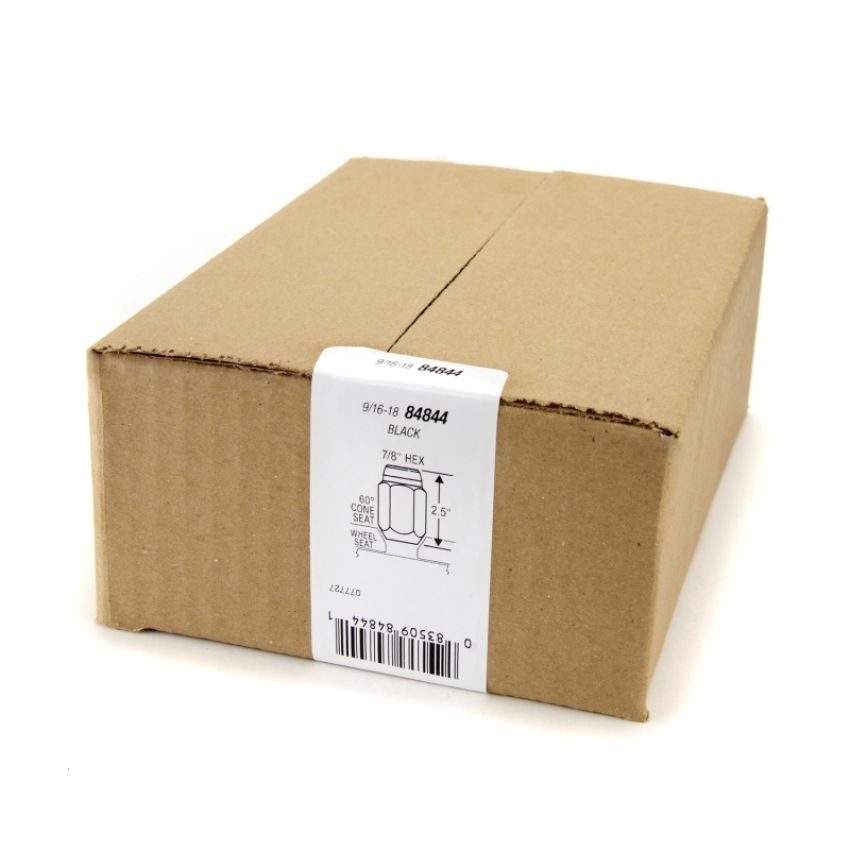 McGard (84844 9/16-18 MCG 8 LUG INSTALLATION KIT, BLACK (7/8 HEX)-OAL 2.5