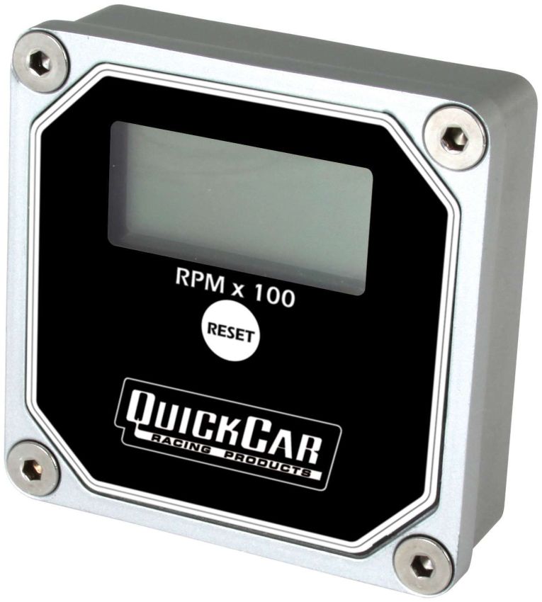 QUICKCAR RACING PRODUCTS QRP611-100 LCD Recall Tach Black