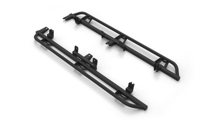 N-Fab TSN22CC-TX Trail Slider Steps 2022 Nissan Frontier CC (All Beds) Gas SRW - Cab Length - Textured Black