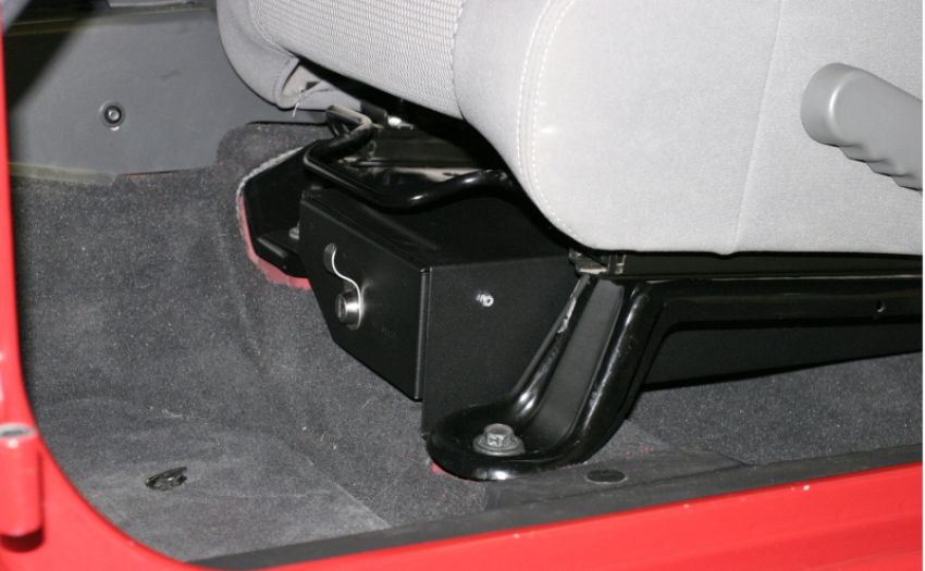 Tuffy Products 247-01 Tuffy Jeep Wrangler Underseat Drawer Driver W/ Keyed Lock