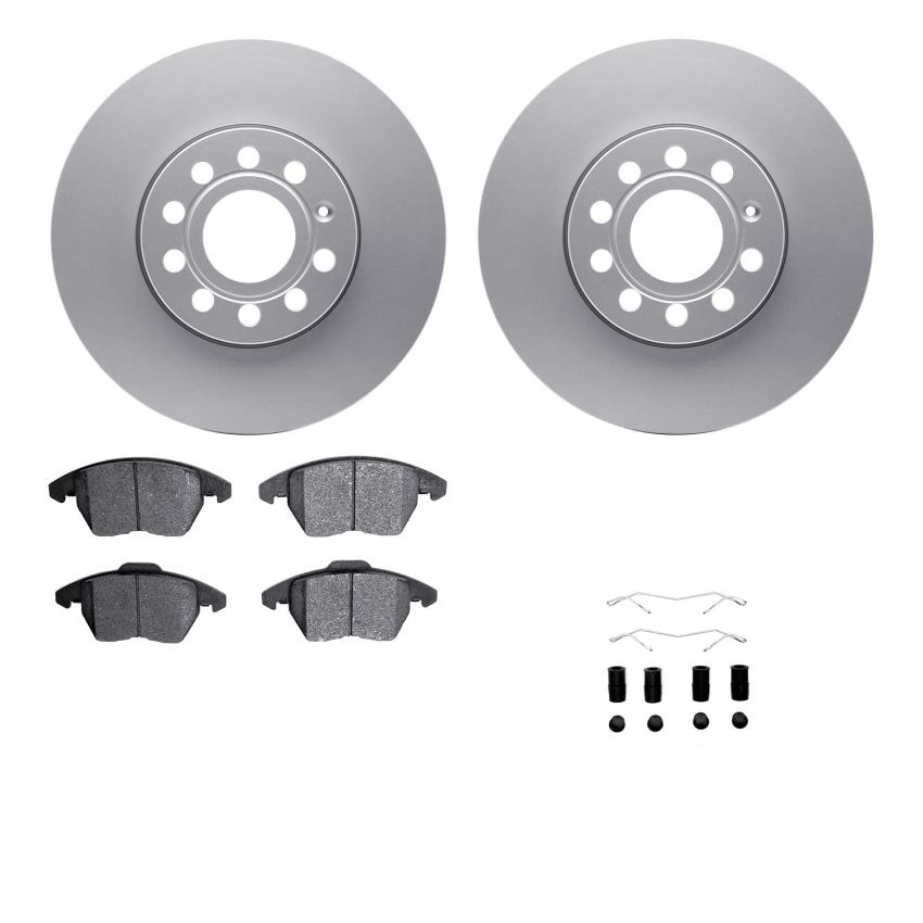 Dynamic Friction 4612-74017 Rotor Kit