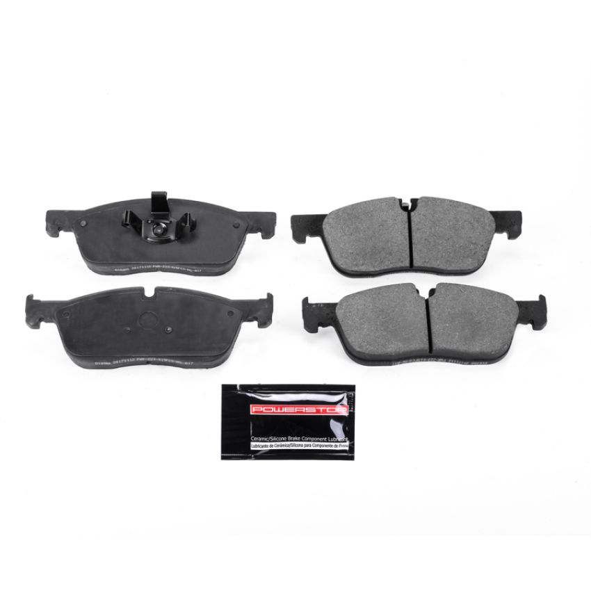 PowerStop Z23-1838A PowerStop - Z23 Daily Driver Carbon-Fiber Ceramic Brake Pads with Hardware Kit