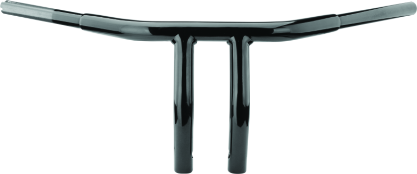 Bikers Choice 402247 Throttle By Wire Black 8 Inch Pullback 1.25 Inch Fat Riser Tbar Custom