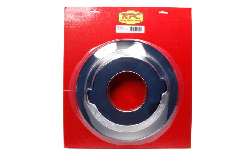 RACING POWER CO-PACKAGED RPCR2195B 14in Chrome Recessed Base Air Cleaner
