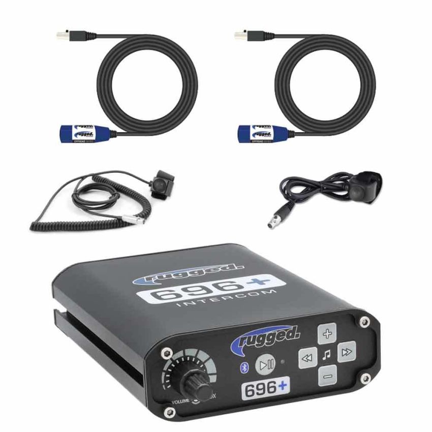 Rugged Radios 696-2P BUILDER KIT - 696 PLUS Intercom System with Bluetooth Music