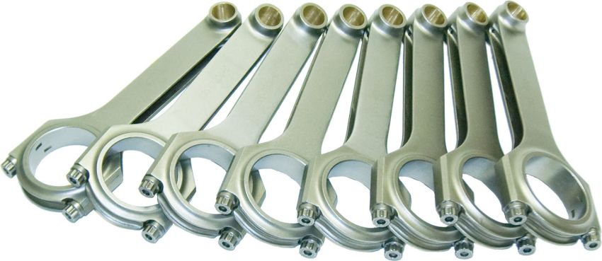 Eagle CRS7000C3D Ford 8BA Flathead 2.0in Journal H-Beam Connecting Rods w/ ARP 2000 Bolts (Set of 8)
