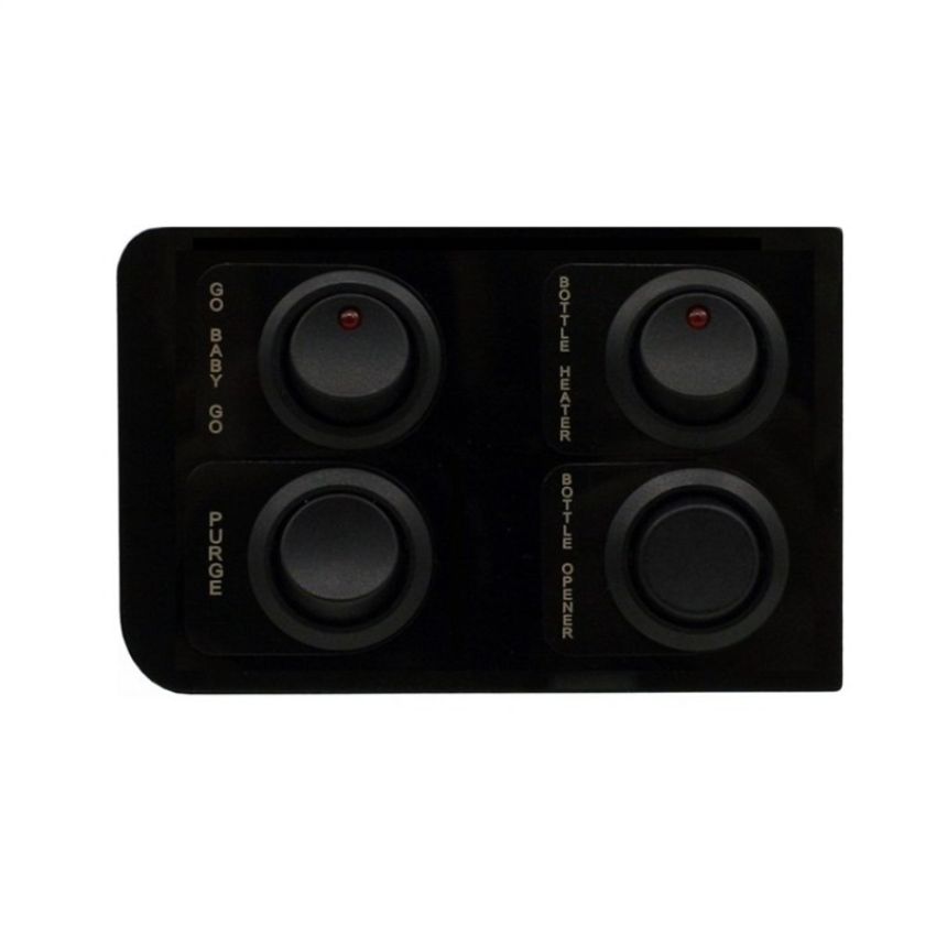 Nitrous Express 15774 CUSTOM SWITCH PANEL, CAMARO, 1998-2002