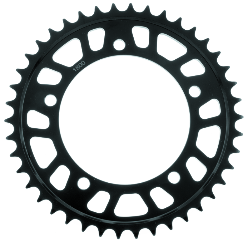 BikeMaster 965406 Suzuki Rear Steel Sprocket 530 43T - Black