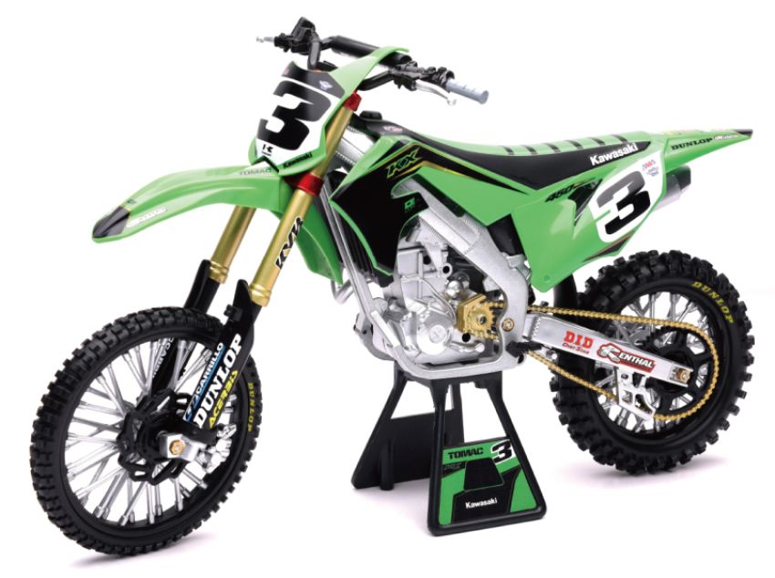 New Ray Toys 49663 Kawasaki KX450F Factory Team (Eli Tomac)/ Scale - 1:6