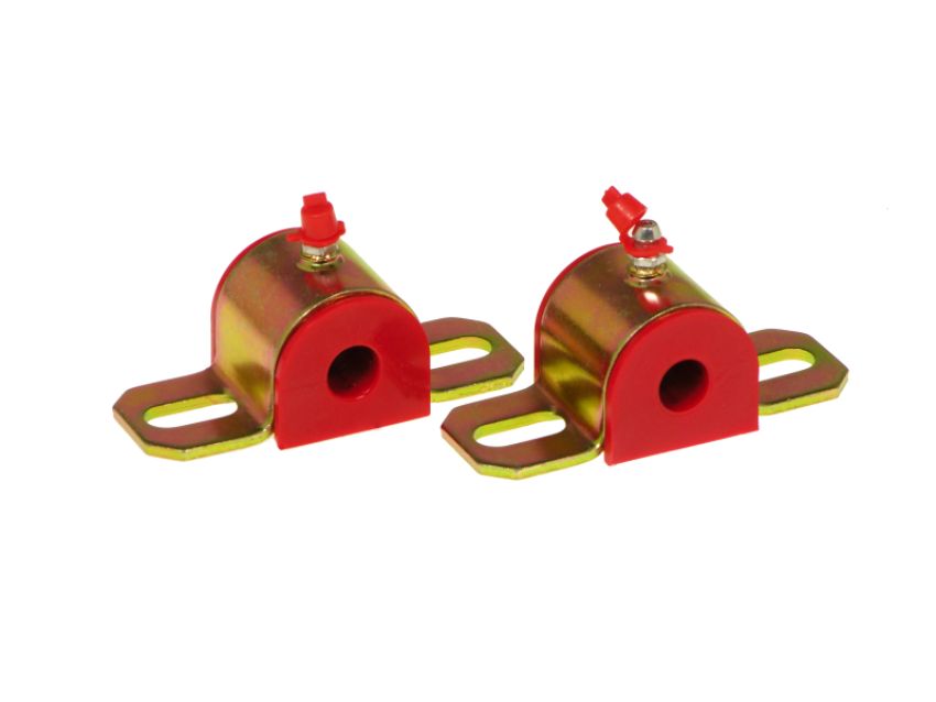 Prothane 19-1150 Universal Greasable Sway Bar Bushings - 1/2in - Type A Bracket - Red