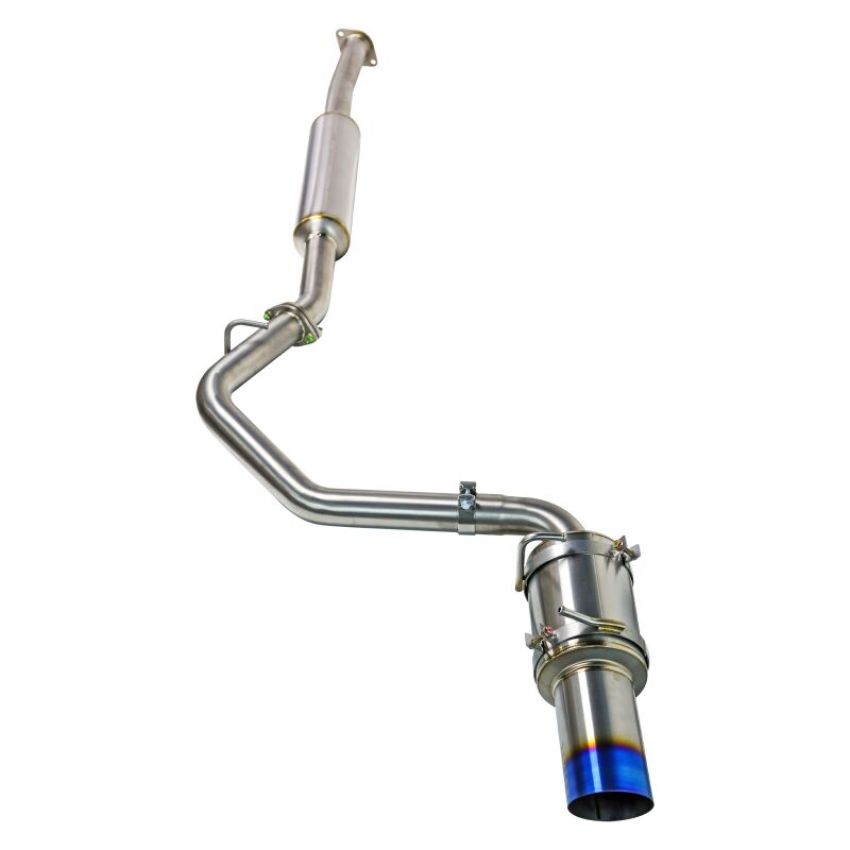 Remark RK-C1063T-04TFC 2022 Subaru BRZ Catback Exhaust - R1 Spec Single-Exit Full Titanium (Resonated)