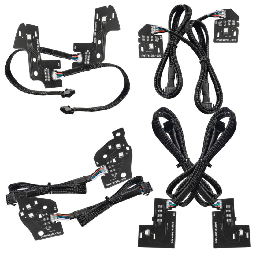 Oracle Lighting 1281-339 2019-2024 Ram 1500 ORACLE RGBW Headlight DRL Upgrade Kit
