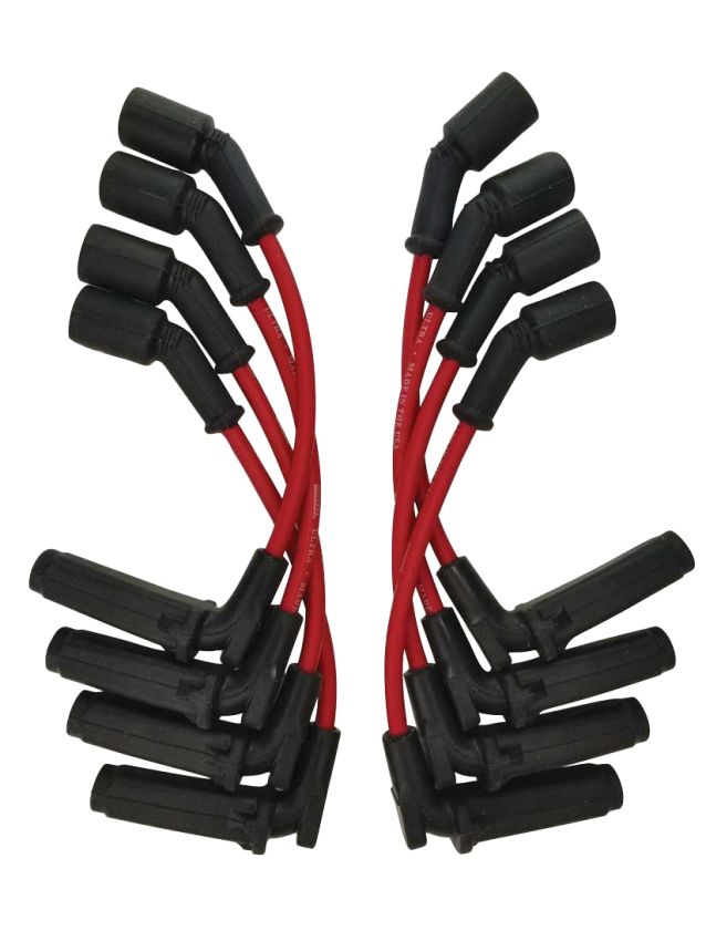 MOROSO MOR52034 Ultra Plug Wire Set GM LS 11.0 Long Red