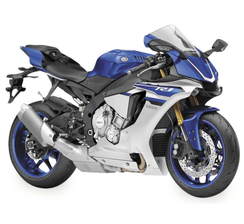 New Ray Toys 57803C 2016 Yamaha YZF-R1 (Blue)/ Scale - 1:12
