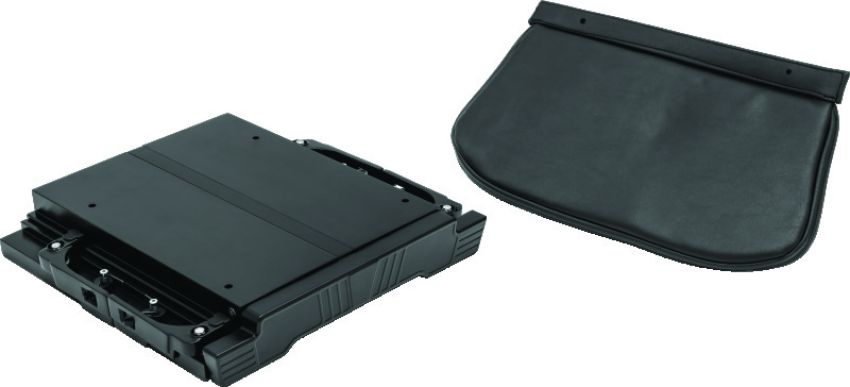 Kuryakyn 8789 Quick Adjust Tour-Pak Relocator 14-Up Touring Black