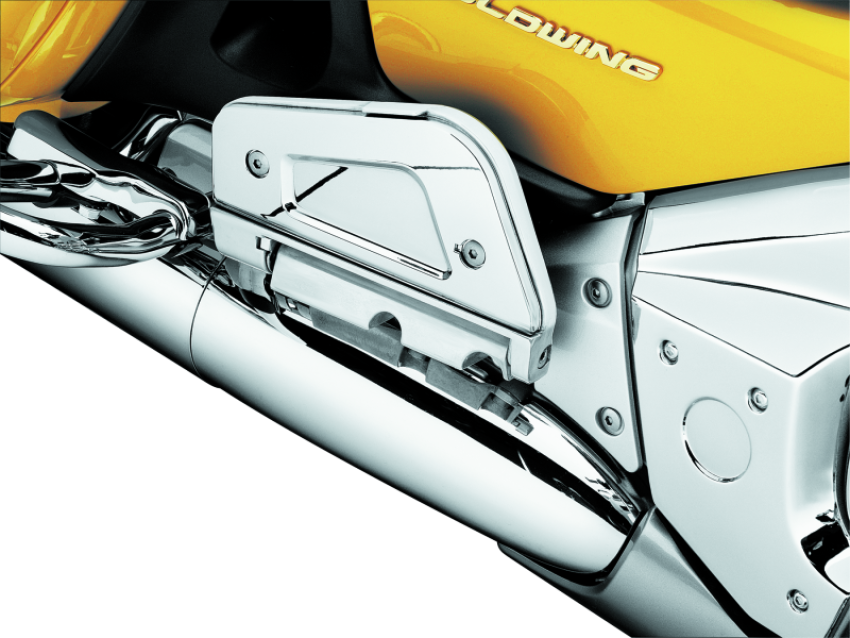 Kuryakyn 7015 Passenger Floorboard Cover 01-17 Honda GL1800 Chrome