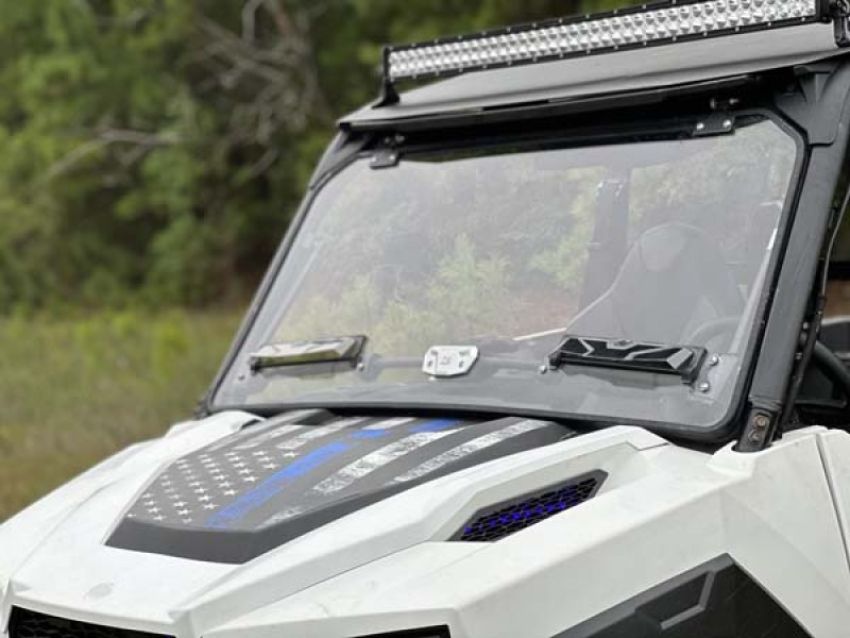 Seizmik 50-50224KIT 16-23 Polaris General 1000 /4/XP Profit Windshield Flip Up Vented