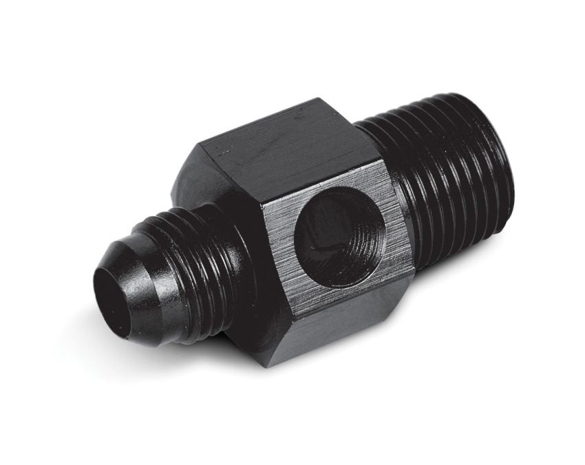 EARLS EARAT100194ERL #6 Ano-Tuff Fuel Press. Gauge Adapter Fitting
