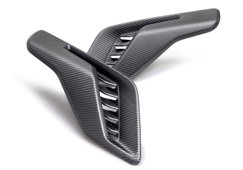 Ford Racing M-16026-FM 2021-2025 F-150 Raptor Carbon Fiber Fender Vent Set-Matte