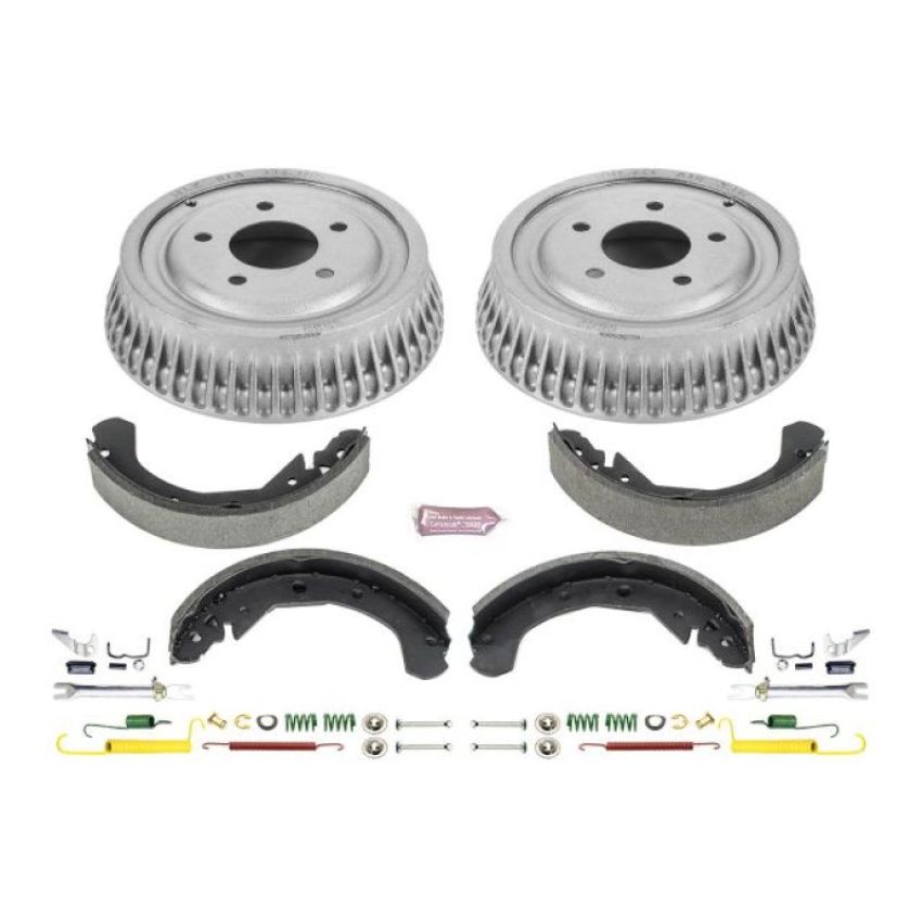 PowerStop KOE15308DK Power Stop 86-90 Buick LeSabre Rear Autospecialty Drum Kit