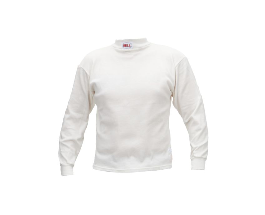 BELL HELMETS BELBR40051 Underwear Top SPORT-TX White Small SFI 3.3