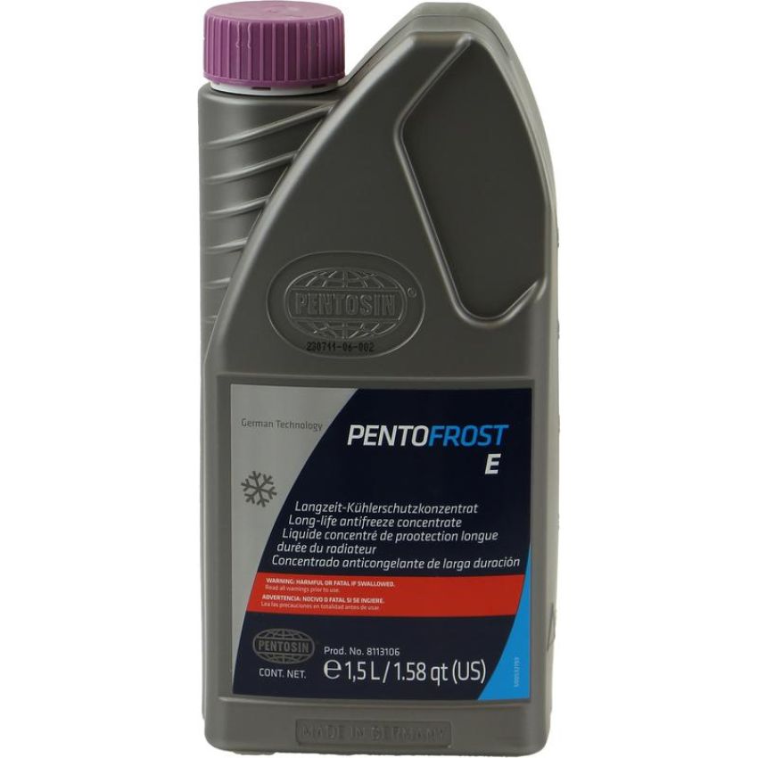 CRP PRODUCTS 8113106 Pentofrost E Antifreeze with silicates is nitrite, amine & phosphate free.