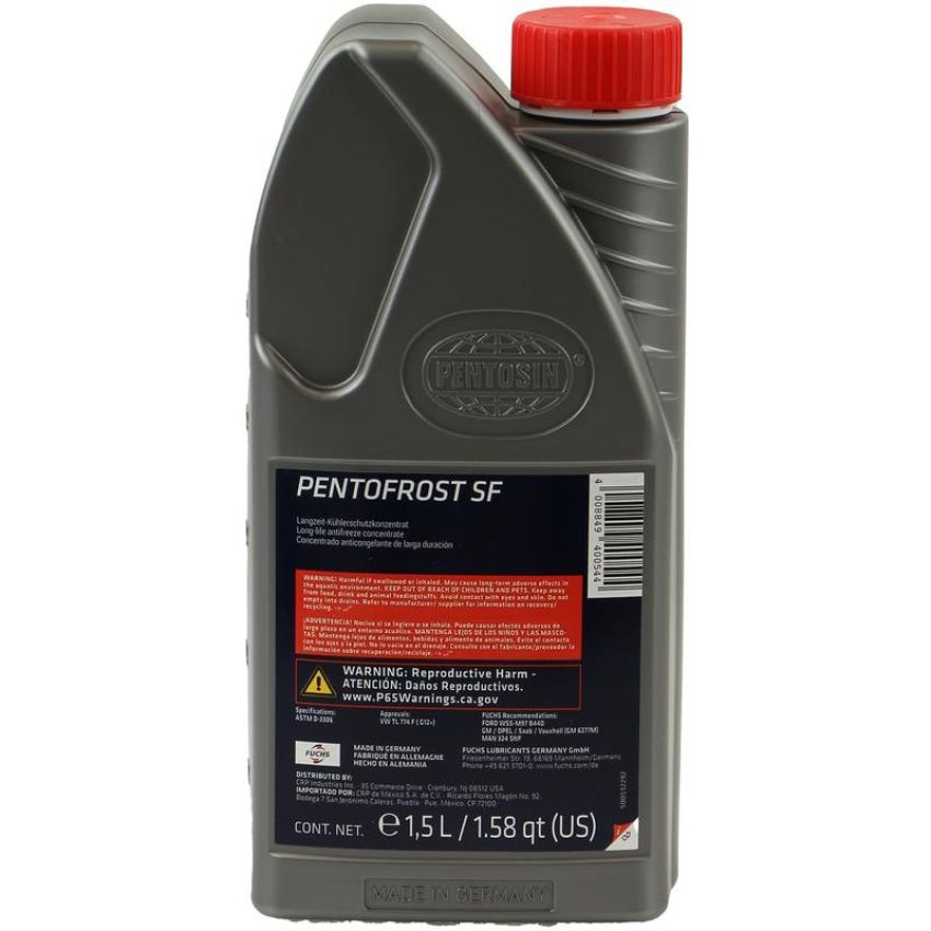 CRP PRODUCTS 8114107 Pentosin Pentofrost SF Antifreeze without silicates