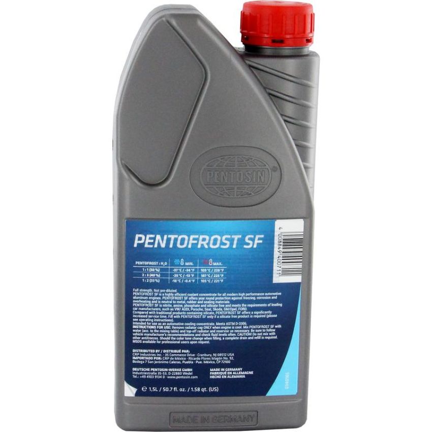 CRP PRODUCTS 8114127 Pentosin Pentofrost SF Antifreeze without silicates