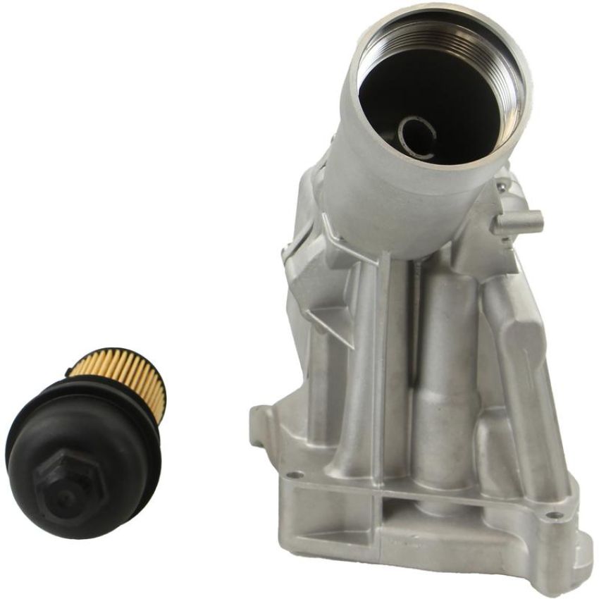 CRP PRODUCTS HEU0115 Upgraded Rein Automotive Aluminum Oil Filter Housing w/filter and hardware