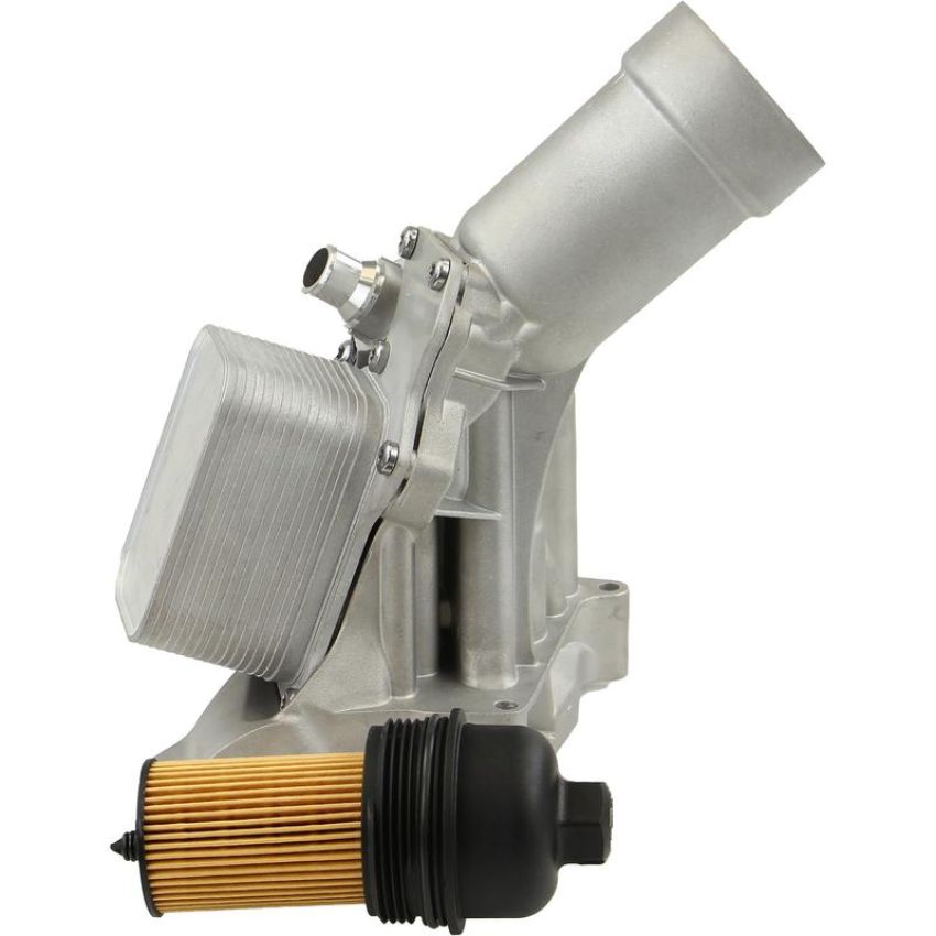 CRP PRODUCTS HEU0115 Upgraded Rein Automotive Aluminum Oil Filter Housing w/filter and hardware