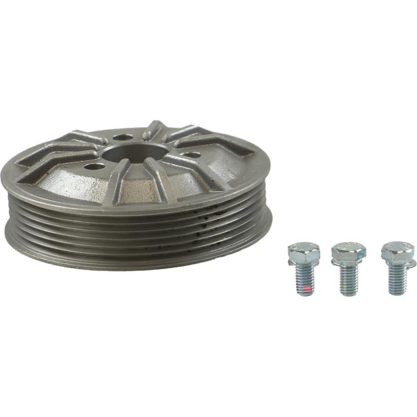 CRP PRODUCTS PKP0244 Upgraded Rein Automotive Aluminum PS Pump Pulley w/mounting hardware