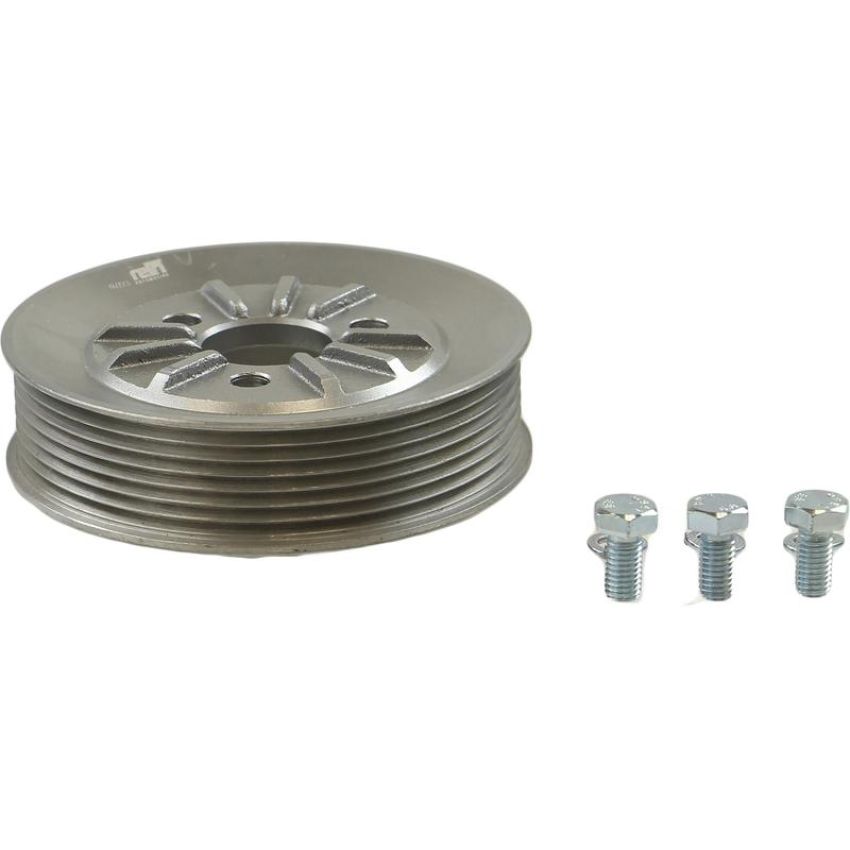 CRP PRODUCTS PKP0245 Upgraded Rein Automotive Aluminum PS Pump Pulley w/mounting hardware