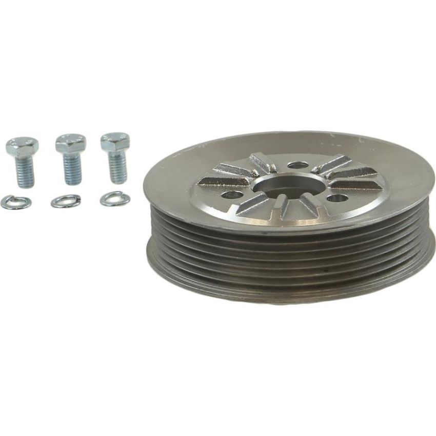 CRP PRODUCTS PKP0245 Upgraded Rein Automotive Aluminum PS Pump Pulley w/mounting hardware