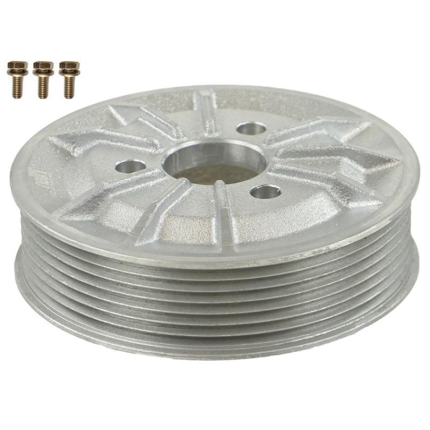 CRP PRODUCTS PKP0246 Upgraded Rein Automotive Aluminum PS Pump Pulley w/mounting hardware